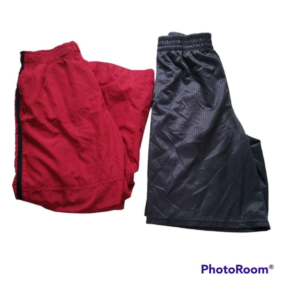 Athletic Pants Lot Shorts Boy M 8 Pant L 10 Track Running Gym School Starter